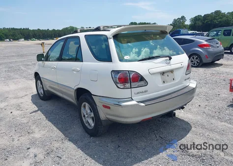 2001 Lexus Rx 300 из США, поврежденный, VIN JTJHF10U810170065